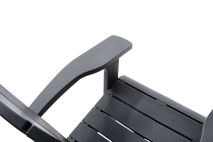Keter Adirondack hagestol 93 x 80,5 x 96,5 cm grafittgrå